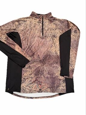 New Mossy Oak Peformace Long Sleeved Tech 1/4 Zip
